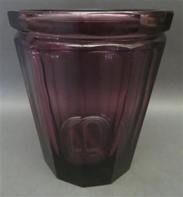 Vase, wohl Ludwig Moser  &  Söhne, Karlsbad 1. Drittel 20. Jhdt. - Antiques, art and jewellery