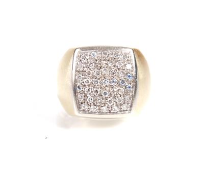 Diamantdamenring - Antiques, art and jewellery