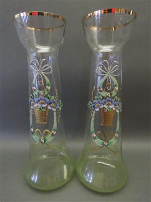 Paar Vasen, Ende 19. Jhdt. - Kunst, Antiquitäten und Schmuck