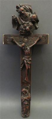 Reliquien-Wetterkreuz, Alpenländisch um 1800 - Kunst, Antiquitäten und Schmuck