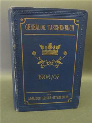 Genealogisches Taschenbuch der Adeligen Häuser Österreichs - Kunst, Antiquitäten und Schmuck