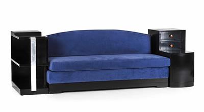 Große Art Deco-Couch, 1930er-Jahre - Umění, starožitnosti, šperky