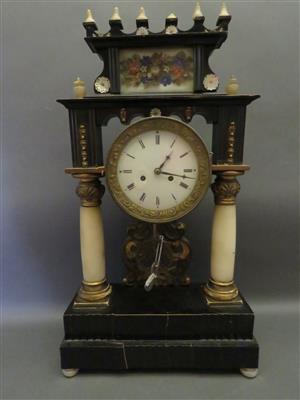 Biedermeier-Kommodenuhr um 1830/40 - Antiques, art and jewellery