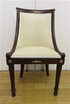 Neoklassizistischer Sessel im Empirestil, 19./20. Jahrhundert - Arte, antiquariato e gioielli