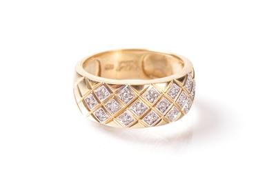 Diamant Damenring - Umění, starožitnosti, šperky