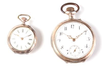 Damen- und Herrentaschenuhr - Arte, antiquariato e gioielli