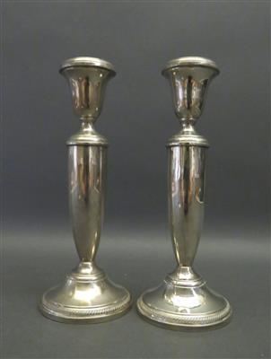 Zwei Kerzenleuchter Firma F. B. Rogers  &  Co - Arte, antiquariato e gioielli