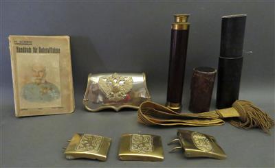 Konvolut altösterreichischer Militaria um 1900/1915 - Kunst, Antiquitäten und Schmuck