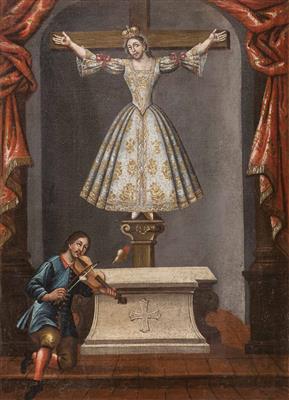 Andachtsbild, Österreichisch 18. Jahrhundert - Umění, starožitnosti, šperky