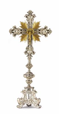 Altar-Standkruzifix aus Teilen des 18. Jahrhunderts - Kunst, Antiquitäten und Schmuck