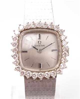 Omega Brillant Damenarmbanduhr - Jewellery