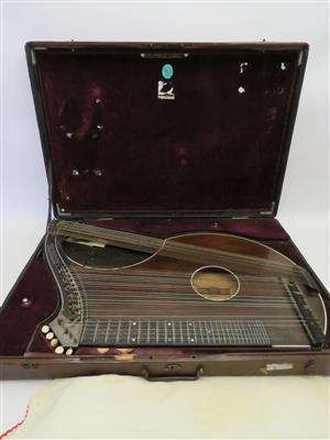 Wiener Harfenzither 1. Hälfte 20. Jahrhundert - Kunst, Antiquitäten und Schmuck