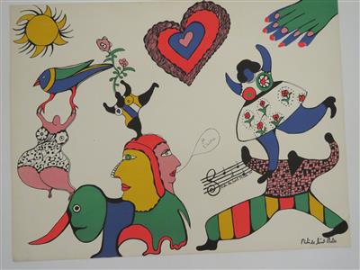 Niki de Saint-Phalle * - Schmuck, Kunst und Antiquitäten