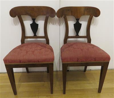 Zwei Sessel im Biedermeierstil, 19./20. Jahrhundert - Schmuck, Kunst und Antiquitäten