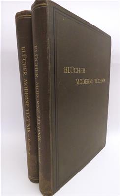 2 Bücher - Text- und Modellband "Moderne Technik" - Schmuck, Kunst und Antiquitäten