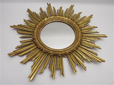 Strahlenkranz-Sonnenspiegel - Schmuck, Kunst und Antiquitäten