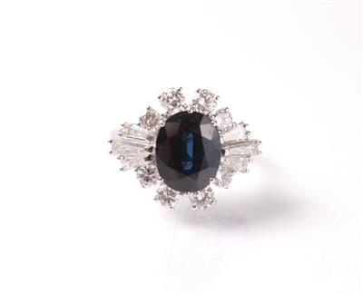 Brillant Diamantring zus. ca.1,30 ct - Jewellery, antiques and art