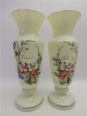 Paar Vasen "Herkulesbad", um 1880 - Klenoty, umění a starožitnosti