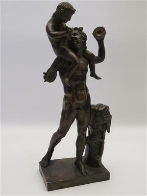 Bronze-Figurengruppe - Jewellery, antiques and art