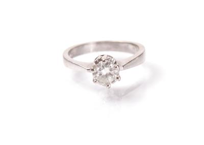 Solitärring ca. 0,60 ct - Jewellery, antiques and art