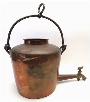 Heißwasser-Behälter, 19. Jahrhundert - Gioielli, arte e antiquariato