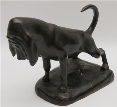 Tierfigur "Beagle", Anfang 20. Jahrhundert - Schmuck, Kunst und Antiquitäten