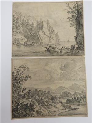 Rheinansichten nach Hermann Saftleven von Jan van Aken - Jewellery, antiques and art