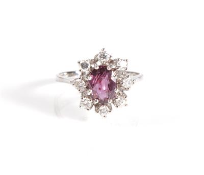 Brillantdamenring zus. ca. 0,40 ct - Schmuck, Kunst und Antiquitäten