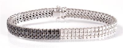 Brillantarmband zus. ca. 9,25 ct - Schmuck, Kunst und Antiquitäten