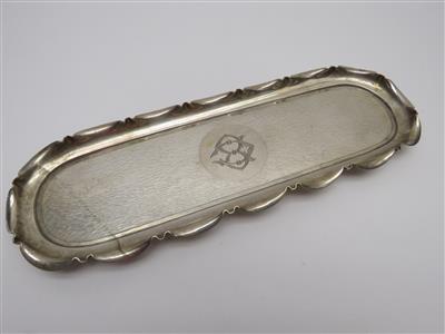 Flache ovale Schale, Deutsch um 1900 - Jewellery, antiques and art