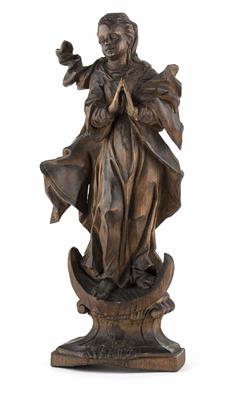 Hl. Maria Immaculata Süddeutschland, 2. Hälfte 18. Jahrhundert - Kunst und Antiquitäten