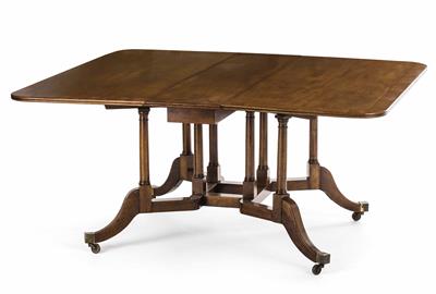 Großer englischer Klapp-Esstisch, sogenannter Gateleg-Table, Victorian Periode 19. Jahrhundert - Klenoty, umění a starožitnosti