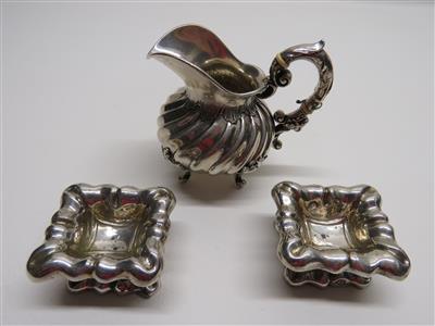2 Spätbiedermeier Gewürzschälchen - Jewellery, antiques and art