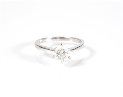 Solitärring 0,55 ct - Jewellery, antiques and art