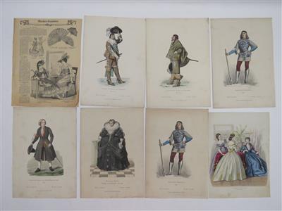 Konvolut Kostüme und Mode, Ende 19. Jahrhundert - Schmuck, Kunst und Antiquitäten