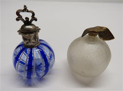 Zwei Parfumflakons, 1. Viertel 20. Jahrhundert - Jewellery, antiques and art