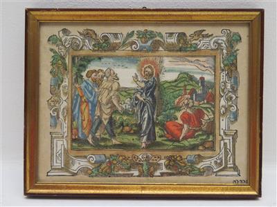 Kolorierter Holzschnitt um 1600 - Gioielli, arte e antiquariato