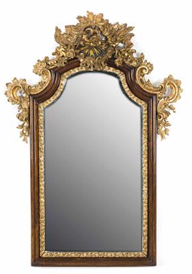 Prunk-Spiegelaufsatz im Barockstil - Kunst, Antiquitäten und Schmuck