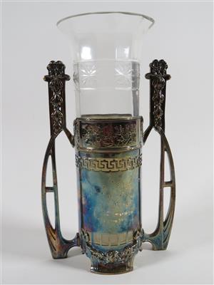 Jugendstil-Vase, Argentor, Wien Anfang 20. Jahrhundert - Kunst, Antiquitäten und Schmuck
