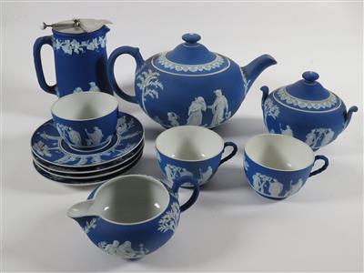 Teeserviceteile, Wedgwood, England 1. Hälfte 19. Jahrhundert - Umění, starožitnosti a šperky