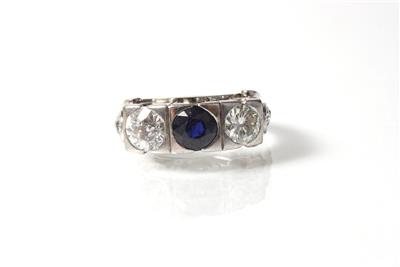 Altschliffdiamantring zus. ca. 1,55 ct - Kunst, Antiquitäten und Schmuck