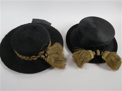 Zwei Trachtenhüte, um 1900 - Umění, starožitnosti a šperky