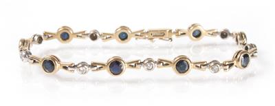 Brillant-Saphirarmkette - Jewellery