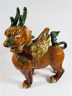 Geflügelter Fo-Hund, China, 20. Jahrhundert - Arte, antiquariato e gioielli