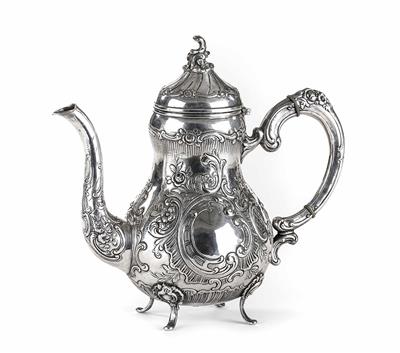 Teekanne, wohl Belgien, 1. Hälfte 20. Jahrhundert - Art, antiques and jewellery
