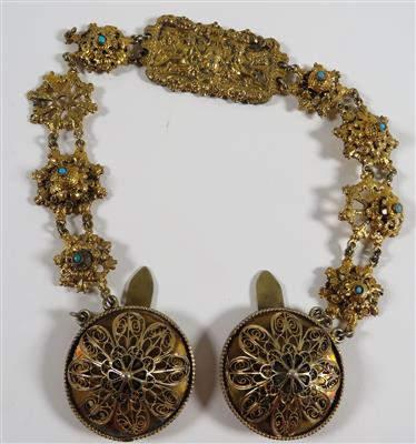 Bauchkette, vornehmlich 19. Jahrhundert - Umění, starožitnosti a šperky