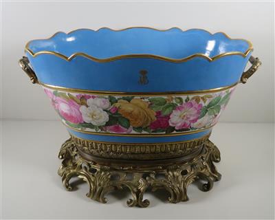 Ovale große Wasserschale, Meissen, um 1860/70 - Kunst, Antiquitäten und Schmuck