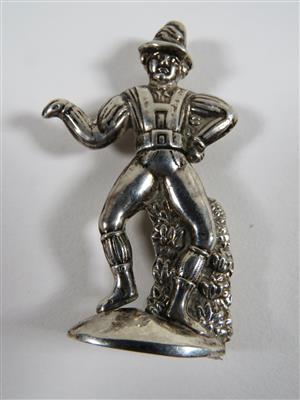 Riechfläschen? - Brautwerber, Deutsch, Gmünd, 19. Jahrhundert - Art, antiques and jewellery