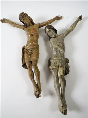 Zwei Kruzifixkorpusse, 19. Jahrhundert - Kunst, Antiquitäten und Schmuck