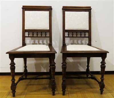 Paar Historismus-Sessel, um 1880 - Kunst, Antiquitäten und Schmuck
